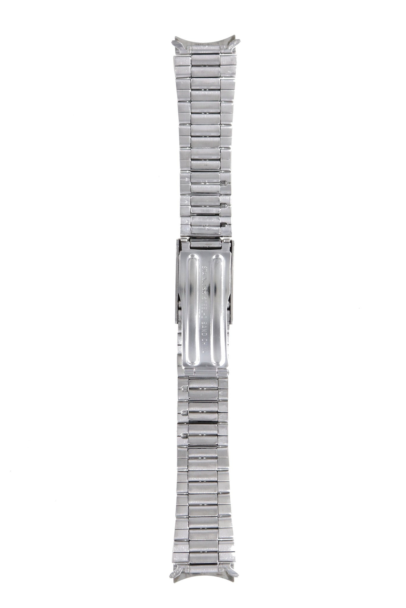 Seiko 4010 - Z.E - 7T32 - 6E69 Watch Band 4010JZ Grey Stainless Steel 19 mm - Watch Plaza