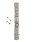 Seiko 43V8JB Watch band SKH145 - 5M42 0B80 grey stainless steel 20 mm - Kinetic - Watch Plaza