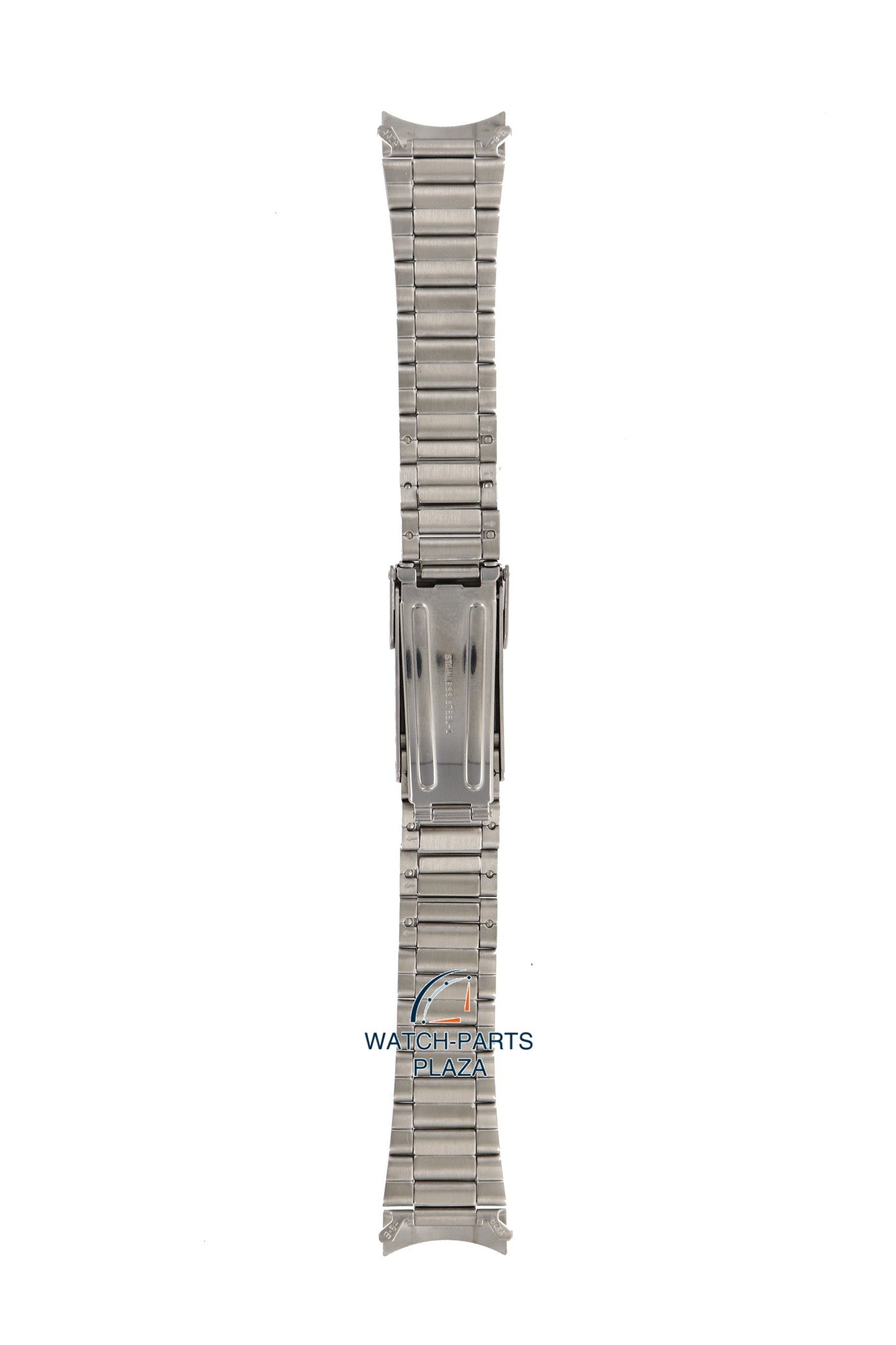 Seiko 44Z9JG Watch band SGD44 - 7N42 8070 grey stainless steel 20 mm - Military - Watch Plaza