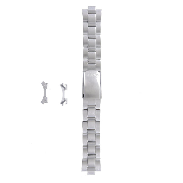 Seiko 4719 - Z.E - 7N43 - 9070 Watch Band 4719JZ Grey Stainless Steel 20 mm - Watch Plaza