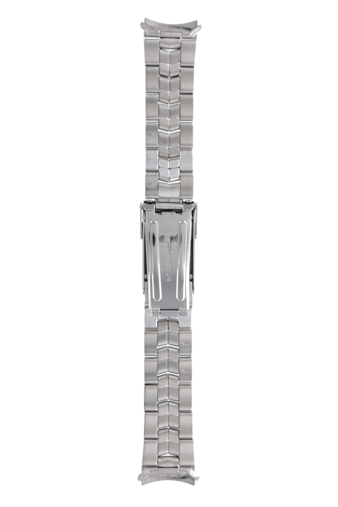 Seiko 4858 - G.I - 8F32 - 0080 Watch Band 4858JG Grey Stainless Steel 20 mm Perpetual Calendar - Watch Plaza