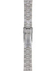 Seiko 4858 - G.I - 8F32 - 0080 Watch Band 4858JG Grey Stainless Steel 20 mm Perpetual Calendar - Watch Plaza