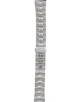 Seiko 48A4 - G.I - 5M43 - 0E30 Watch Band 48A4JG Grey Stainless Steel 19 mm Kinetic - Watch Plaza