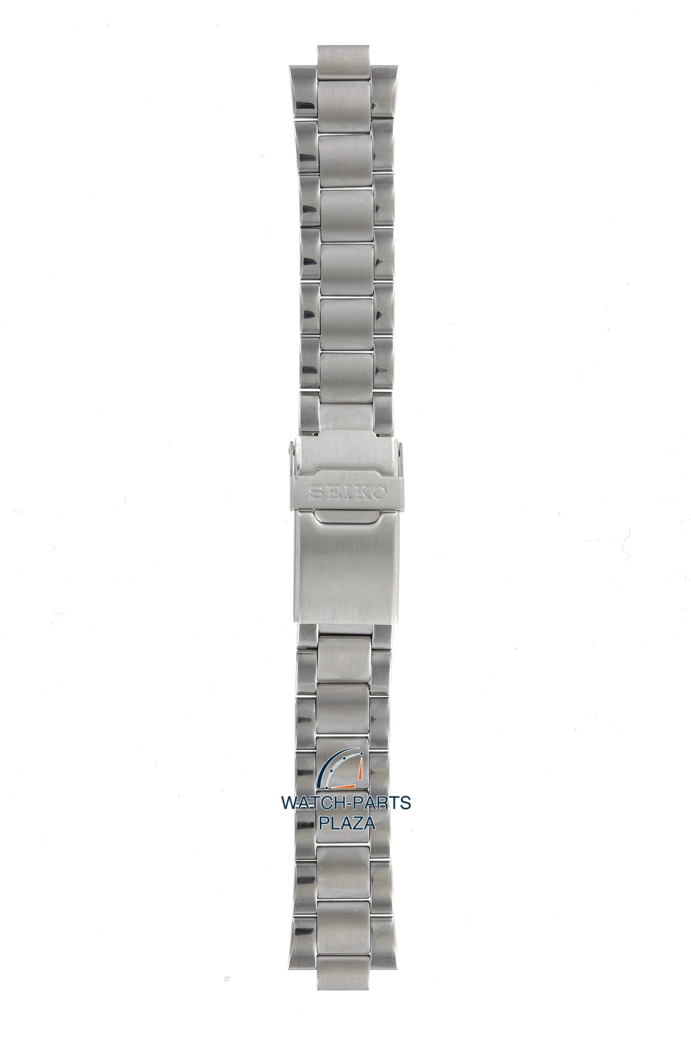 Seiko 48T8JG Watch band SKJ, SMY - 5M43 & 5M63 grey stainless steel 10 mm - Kinetic - Watch Plaza