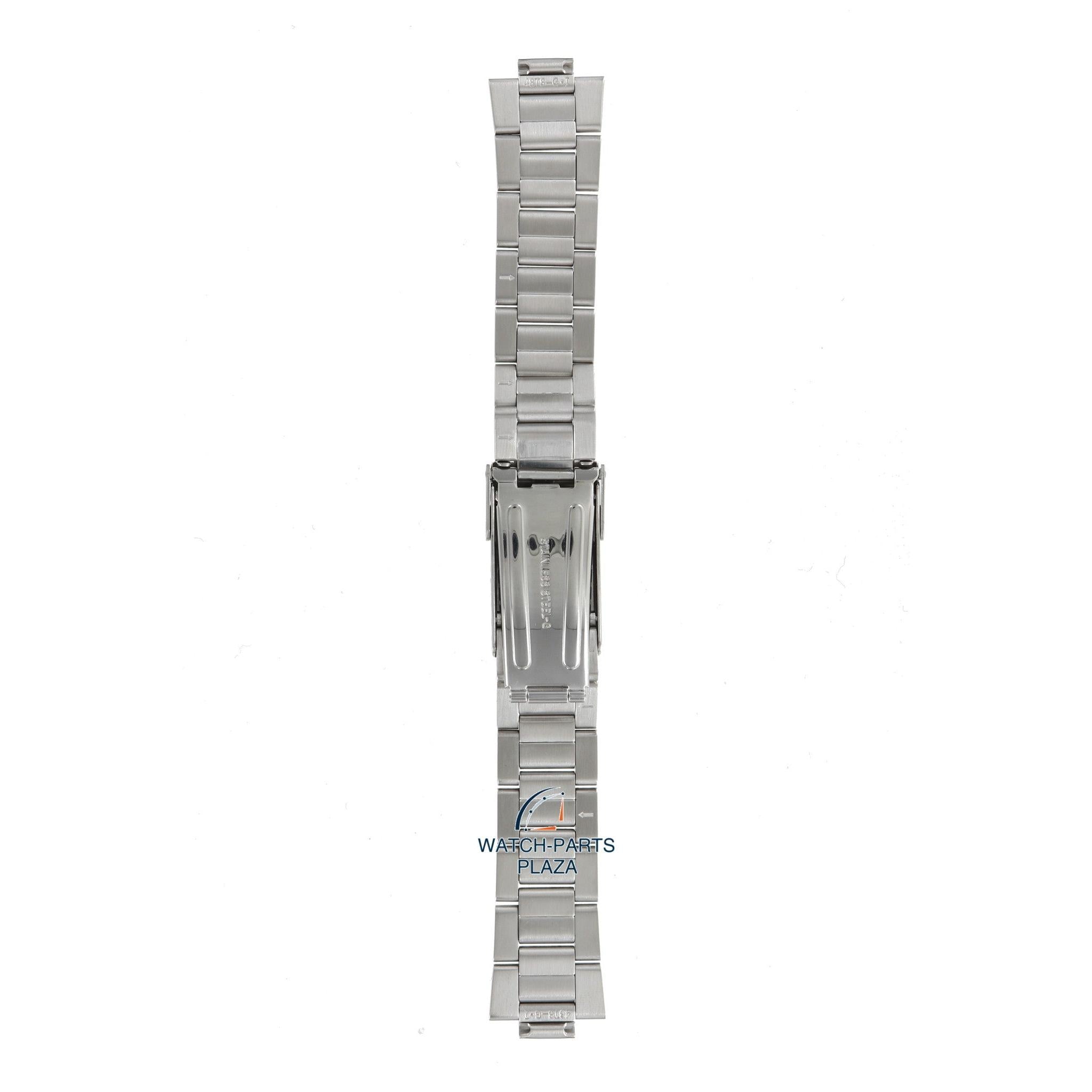 Seiko 48T8JG Watch band SKJ, SMY - 5M43 & 5M63 grey stainless steel 10 mm - Kinetic - Watch Plaza