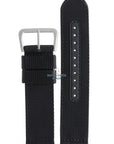 Seiko 4A211JL Watch band SNZG15 - 7S36, 7T92, 7T94 black canvas 22 mm - 5 Sports - Watch Plaza