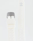 Seiko 4GY1 Japan B 16 - 3M22 - 0D40, 0D49, 0D80 & 0D89 Watch Band 4GY1JB White Silicone 16 mm Kinetic - Watch Plaza