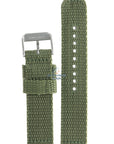 Seiko 4KC9JZ Watch band SND321 - 7T92 & 7T94 green canvas 20 mm - Military - Watch Plaza