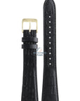 Seiko 4LH9KB Watch band 7N00 / 7N01 black leather 20 mm - Quartz - Watch Plaza