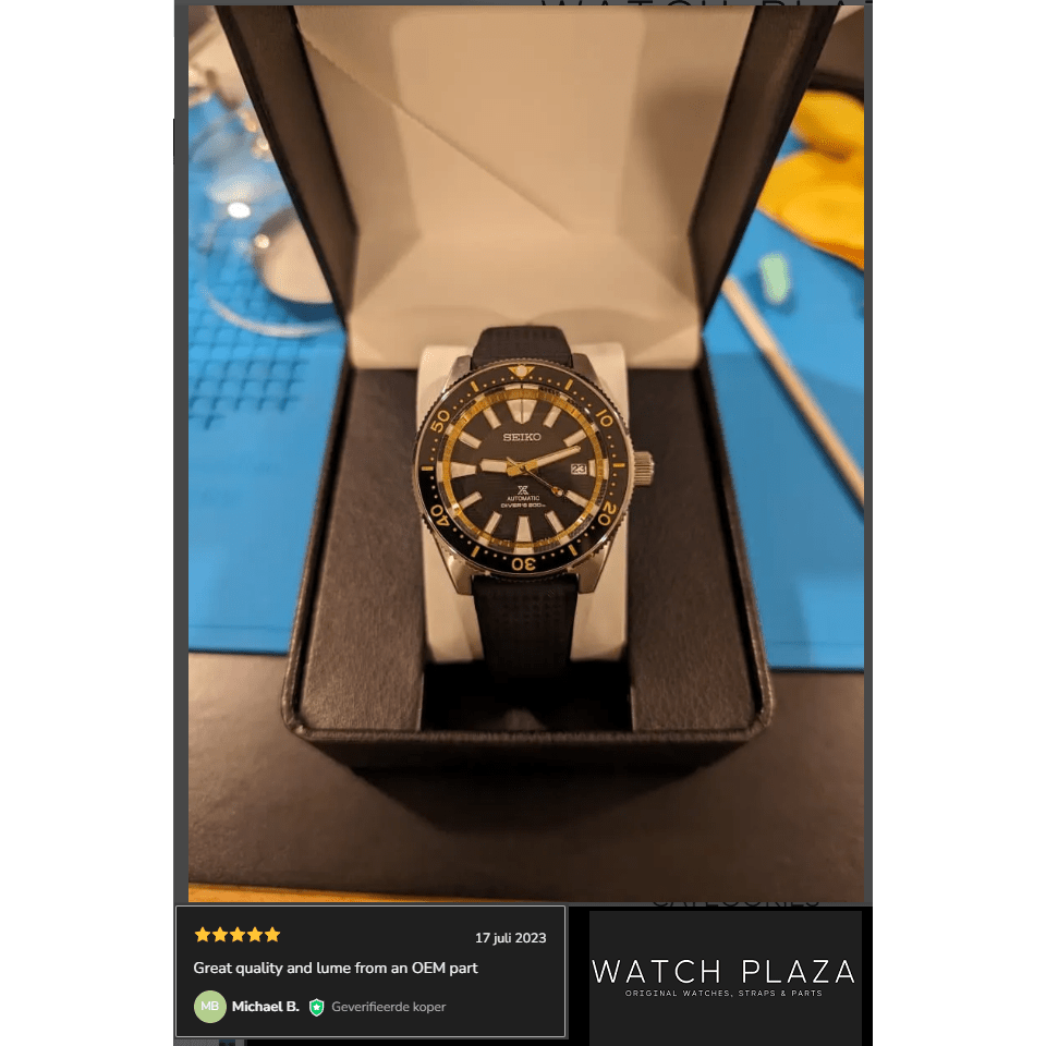 Seiko 4R3501M4XB34 Dial SRPB55 & SRPF07 Samurai Prospex - Watch Plaza