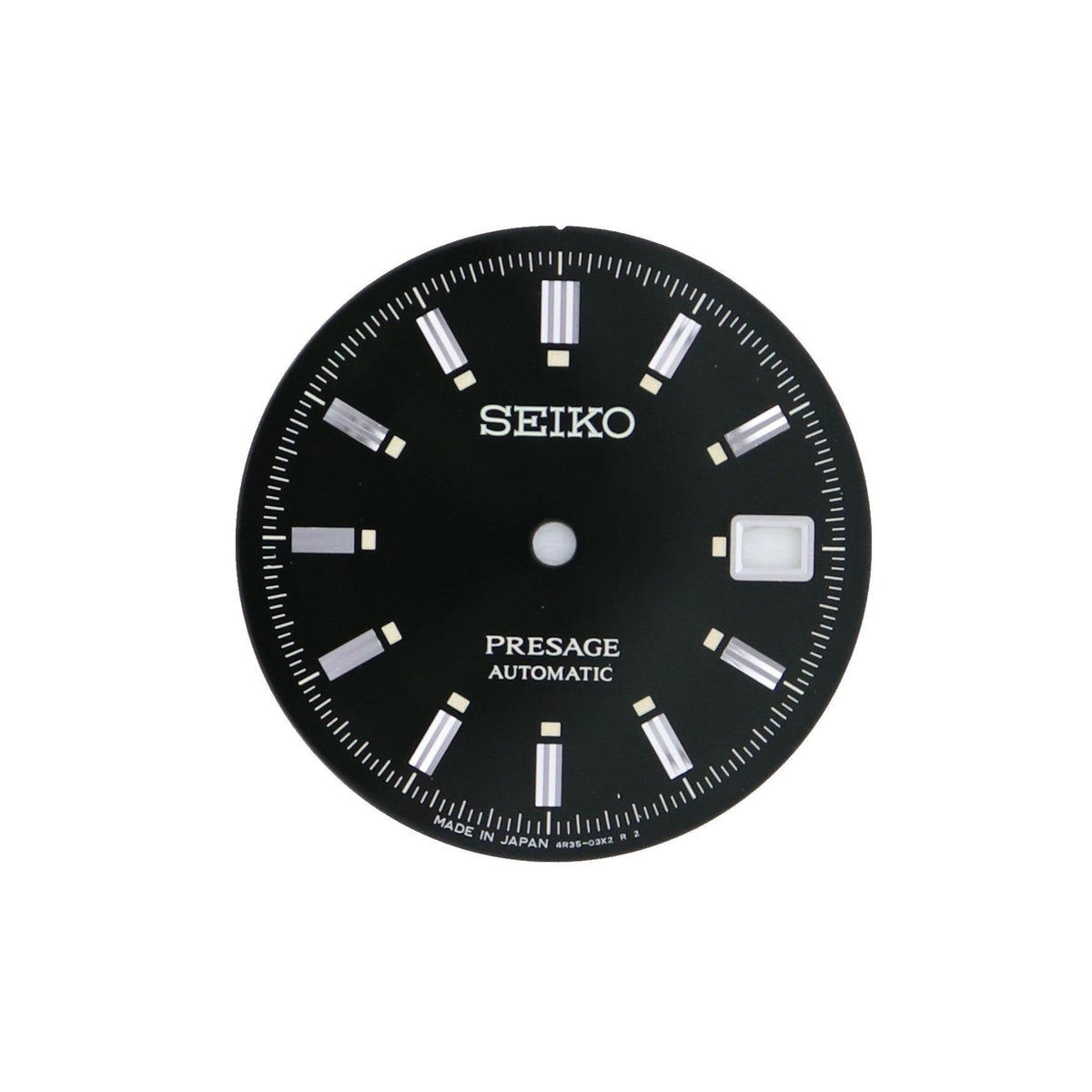 Seiko SRPG07J1 & SARY195 Dial 4R35-05A0 Black Presage