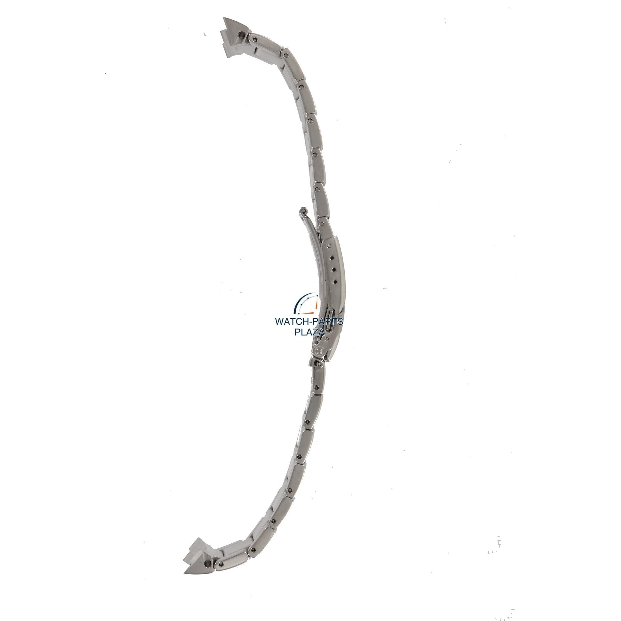 Seiko 5 Gun Metal SKZ265K1 steel bracelet 22mm 7S36 - 03G0 watch band 300T1 ZC Atlas Compass - Watch Plaza