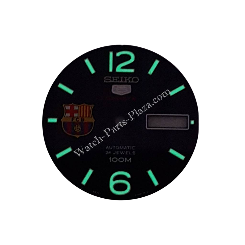 Seiko 5 Sports FC Barcelona SRP303 Dial Blue 4R36 - 01G0 SRP303K1 SRP303J1 - Watch Plaza