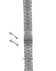 Seiko 5M23 6B70 / 6B73 Watch Band 4253JB Grey Stainless Steel 20 mm Kinetic - Watch Plaza