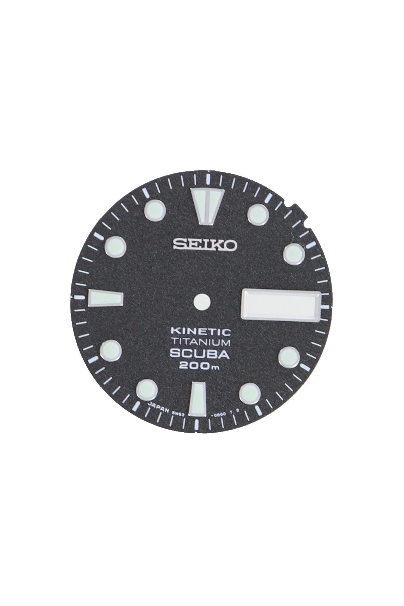 Seiko 5M630B60XB13 Dial SBCZ005 Kinetic Titanium Scuba Prospex - Watch Plaza