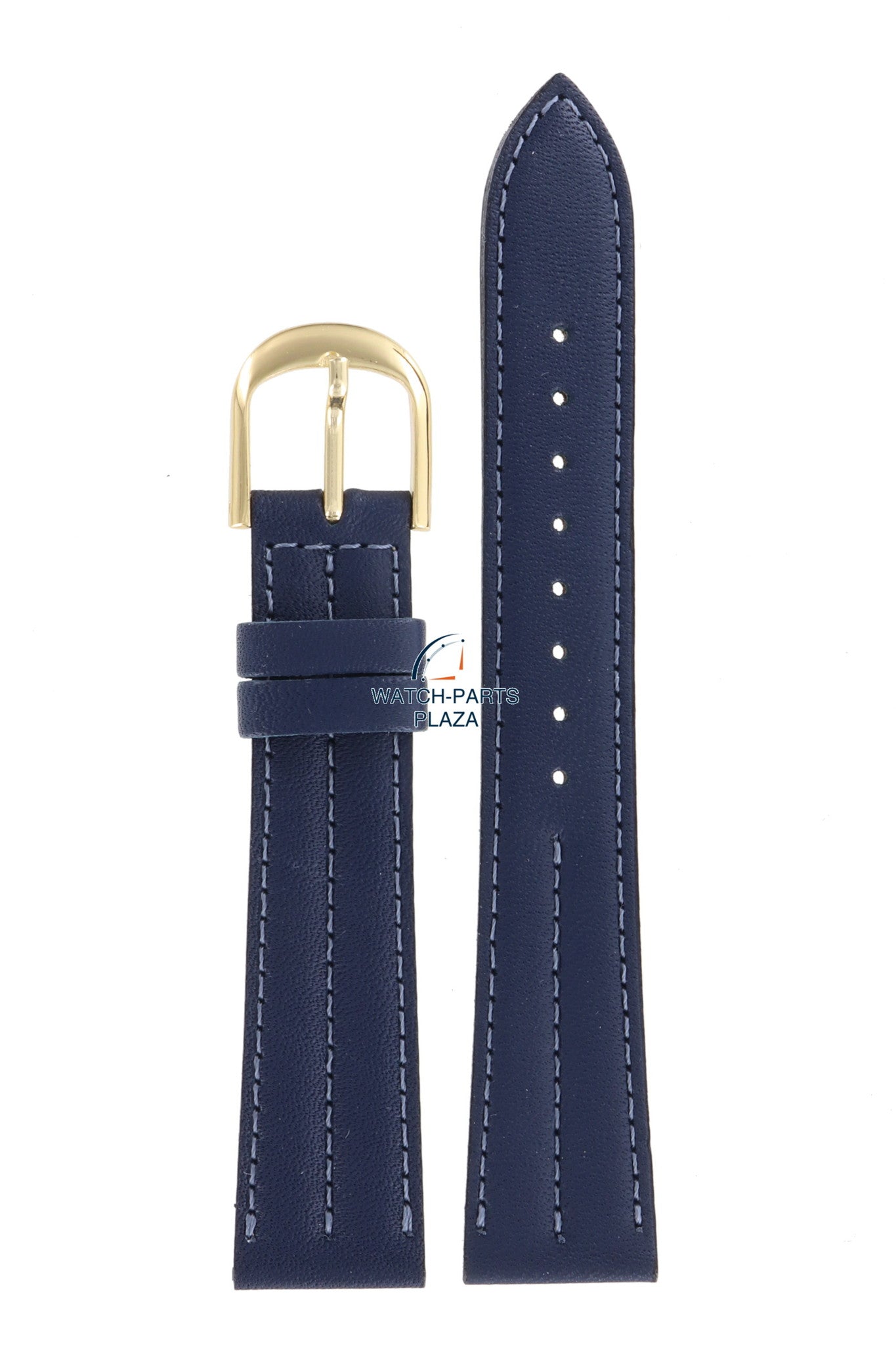 Seiko 5Y31 8A20 - SCR238 Watch Band BPZ62G Blue Leather 18 mm Quartz - Watch Plaza