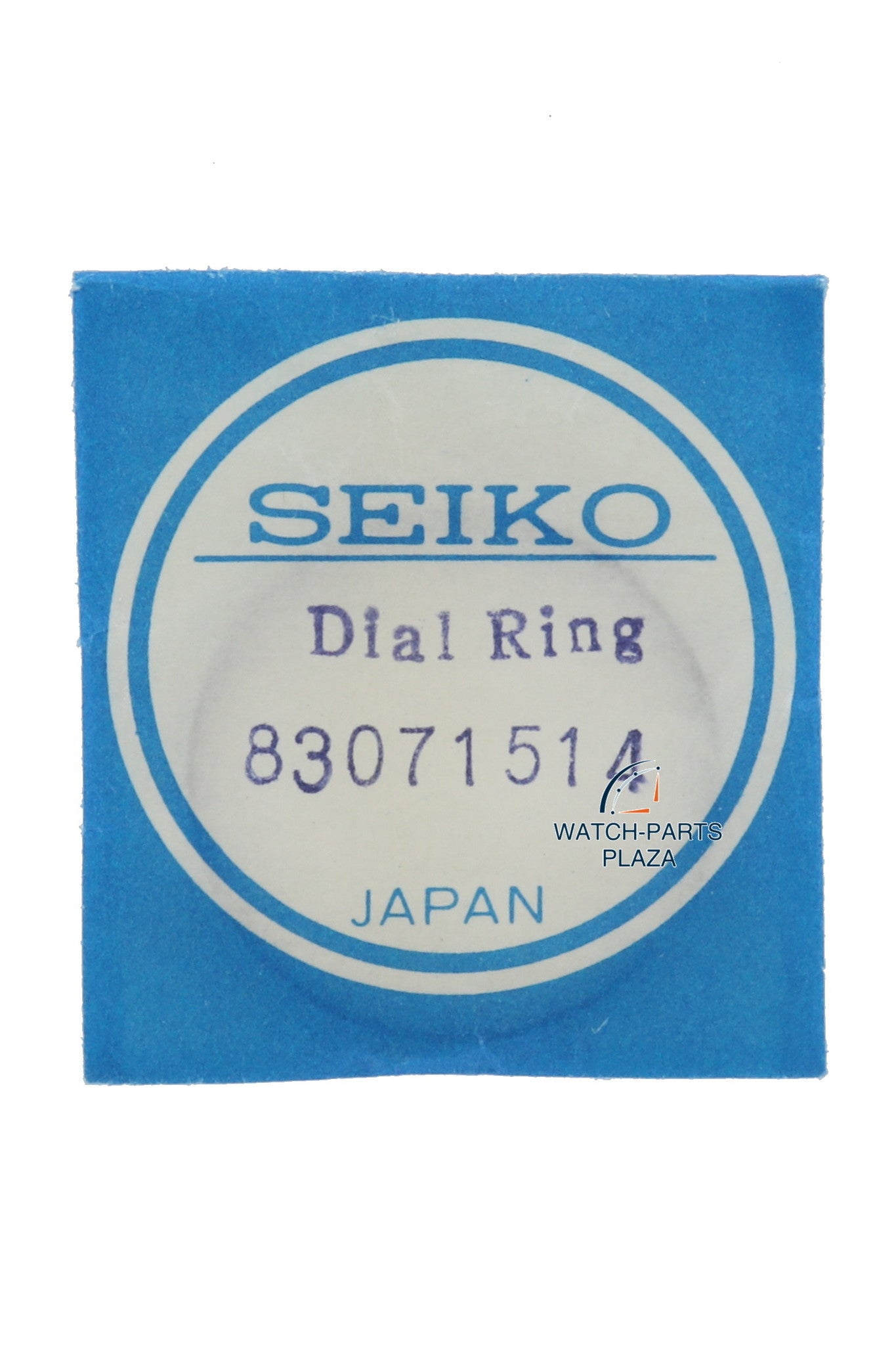 Seiko 6139 6040 / 6041 black chapter ring WAH105 / WAH107 original 83071514 - Watch Plaza