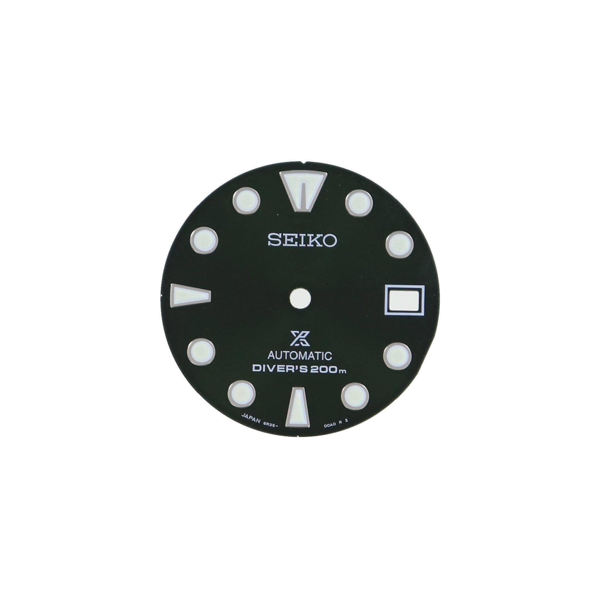 Seiko 6R3500A0XE13 Dial SBDC081 / SPB103 / SPB195 Green Sumo Prospex - Watch Plaza