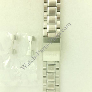 Seiko 6T63 - 00G0 Stainless Steel Watch Band SSB099, SSB101, SSB105, SSB111 - Watch Plaza