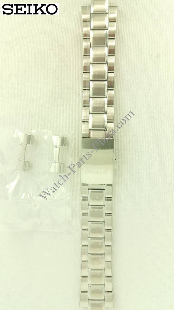 Seiko 6T63 - 00G0 Stainless Steel Watch Band SSB099, SSB101, SSB105, SSB111 - Watch Plaza