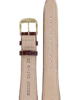 Seiko 7N32 - 0BV0 & 7N82 - 0AW0 Watch Band 4JA0KW Brown Leather 20 mm - Watch Plaza