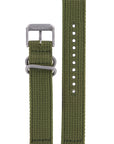 Seiko 7S26 - 02J0 - SNK805 / SNK813 / SNKN29 Watch Band 4K11JZ Green Textile 18 mm 5 - Watch Plaza