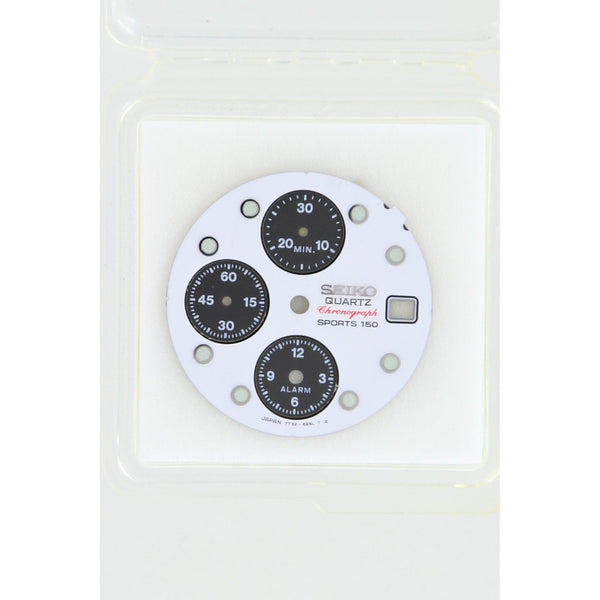 Seiko 7T326E6LX913 Dial 7T32 - 6D90 Panda Sports 150 - Watch Plaza