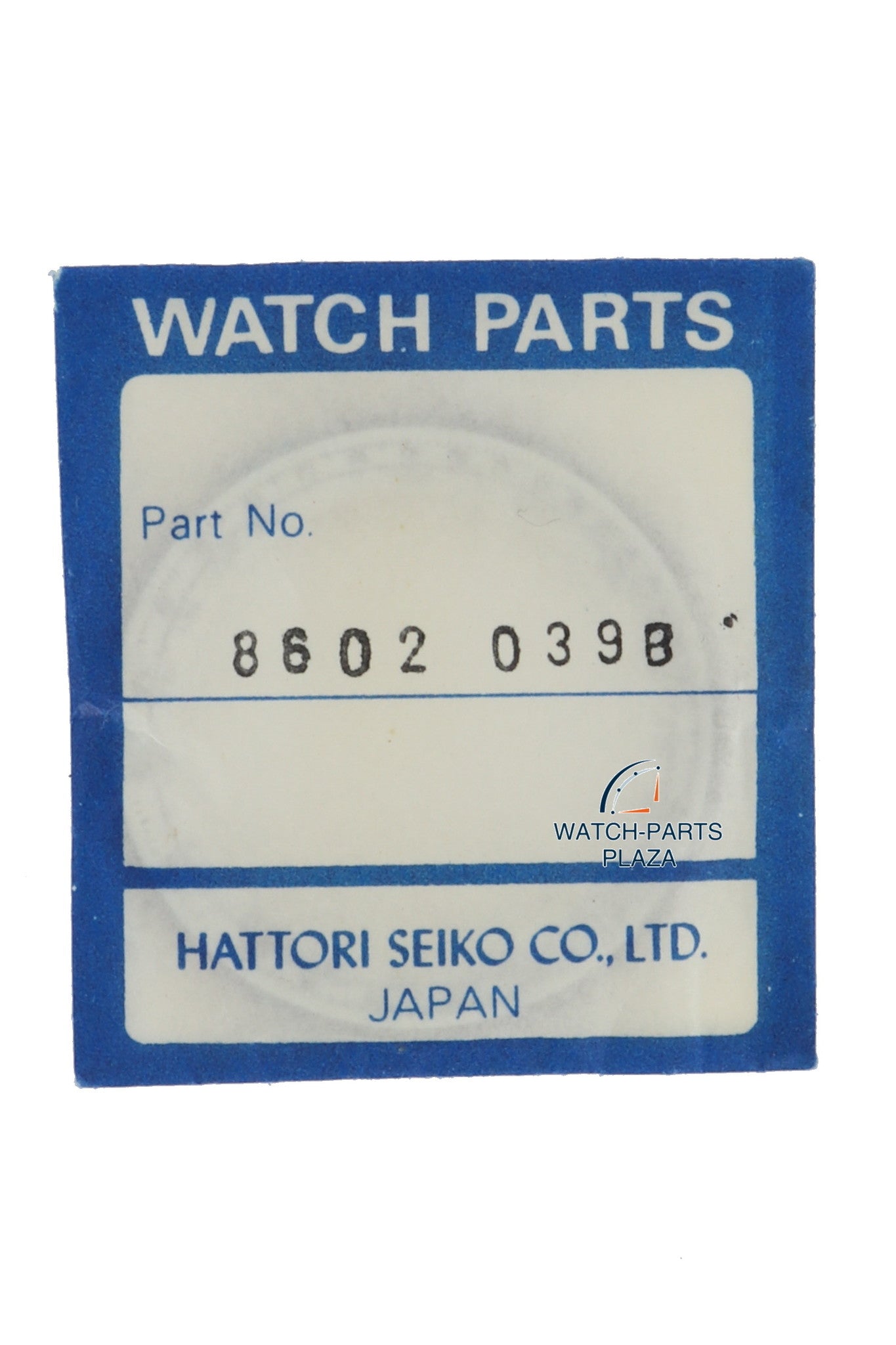 SEIKO 8602039B White dial ring 6M23 - 7000 Intelligent Calendar SHQ001, SHQ002, SHQ008 - Watch Plaza