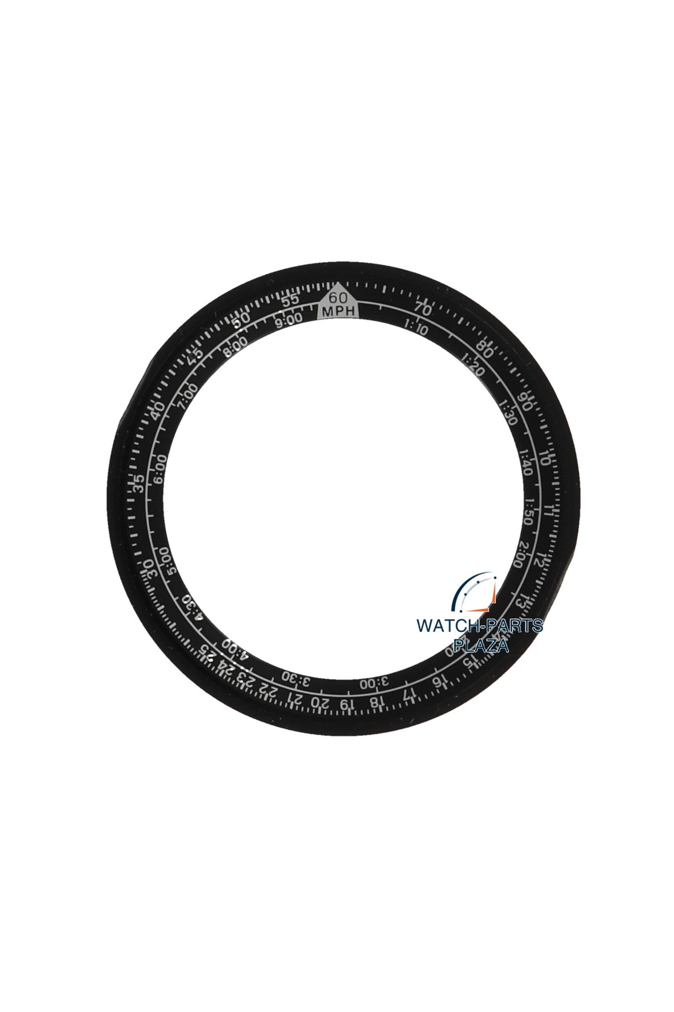 SEIKO 8602039C black insert 6M23 - 7000 Intelligent Calendar SHQ001, SHQ002, SHQ008 - Watch Plaza