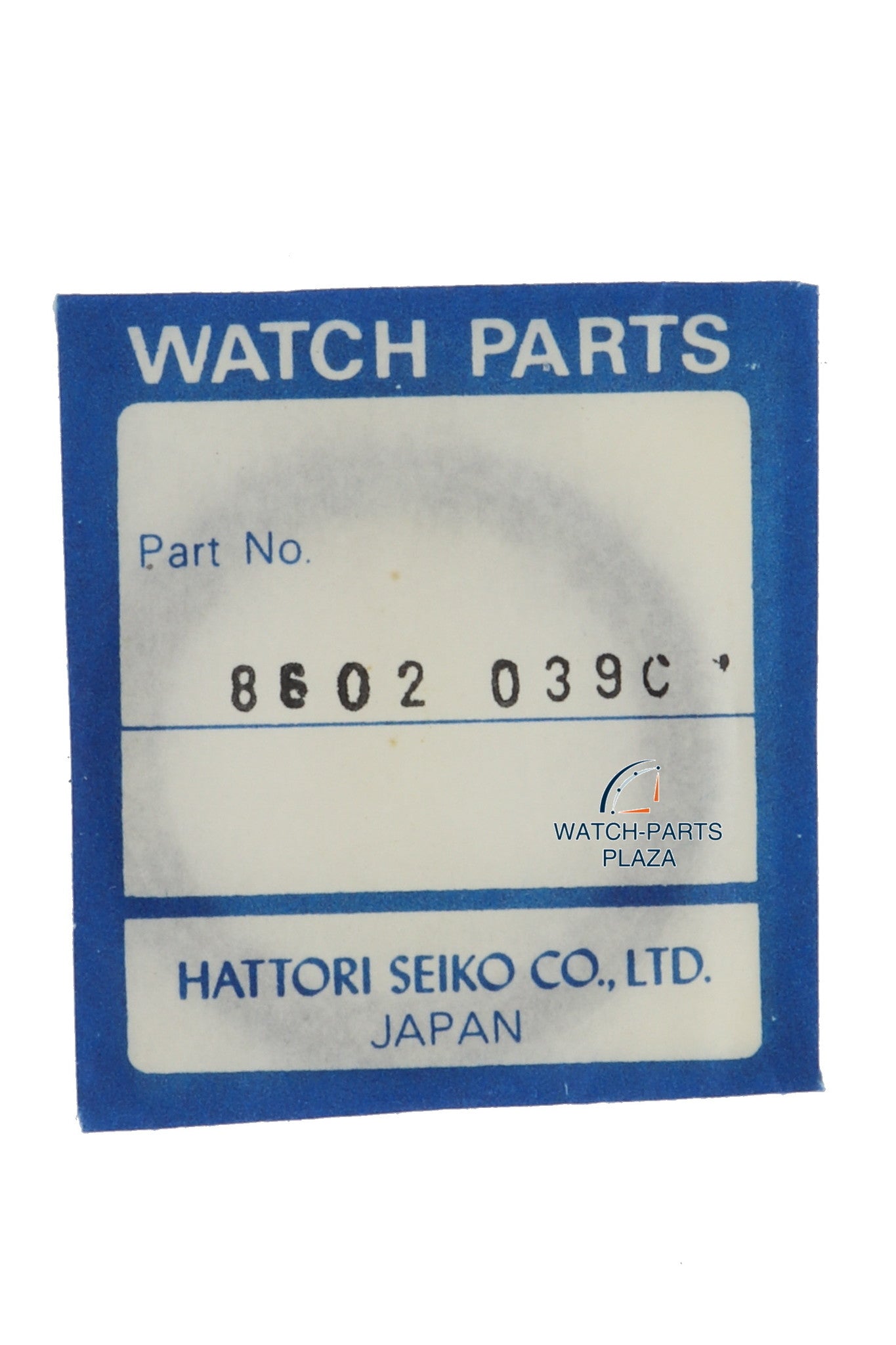 SEIKO 8602039C black insert 6M23 - 7000 Intelligent Calendar SHQ001, SHQ002, SHQ008 - Watch Plaza