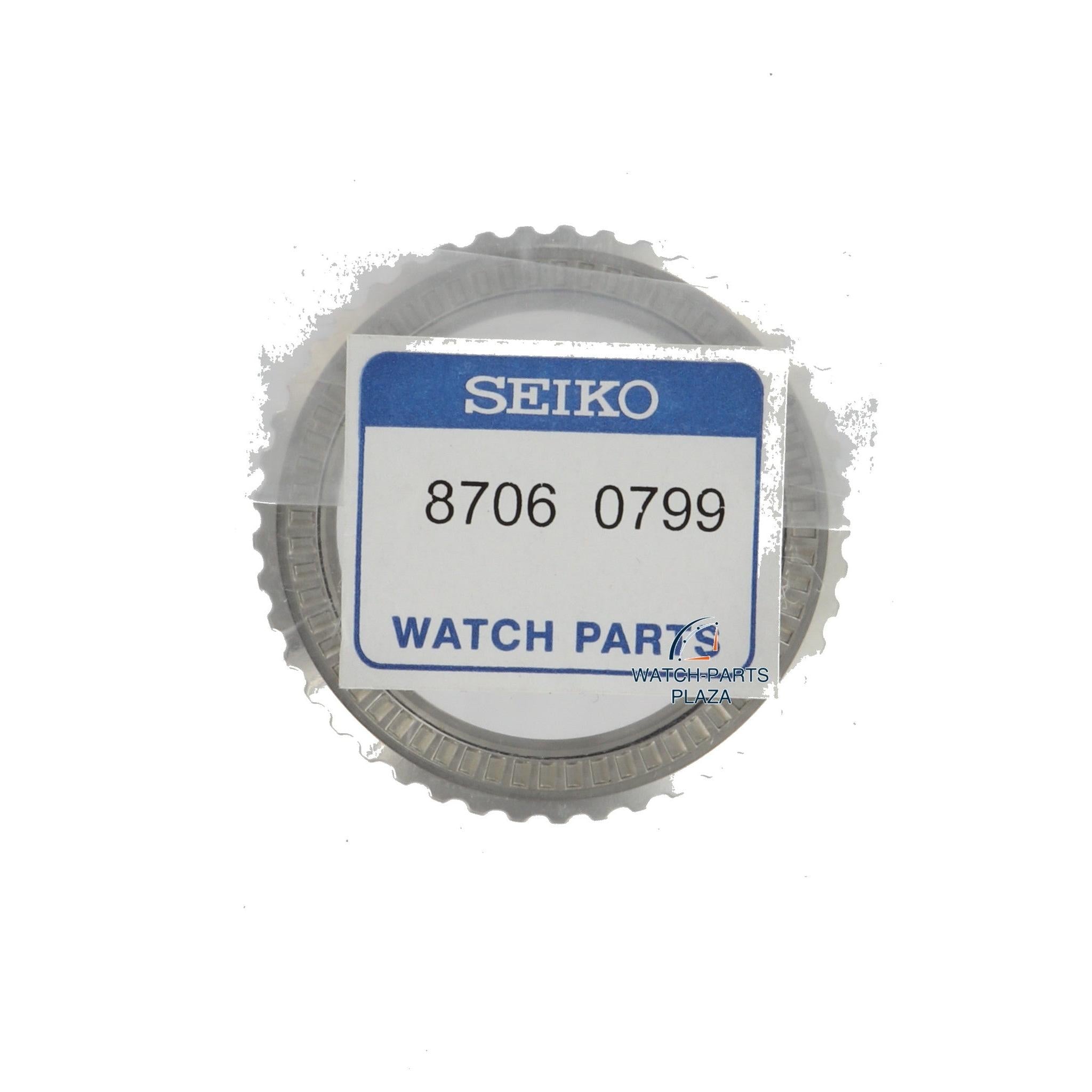 Seiko 87060799 Grey Bezel SNZG35, SNZG37, SNZG39, SZNG43, SNZG45, SNZG49 5 Sports 7S36 - 03M0 - Watch Plaza