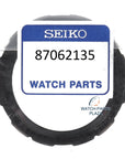 Seiko 87062135 bezel SRP425, SRP427, SRP429, SRP430 black stainless steel 4R36 - 02E0 5 Sports - Watch Plaza