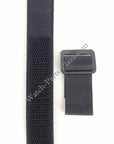 Seiko AL21A Black Textile Watch Band 22mm S229 - 5000 - Watch Plaza