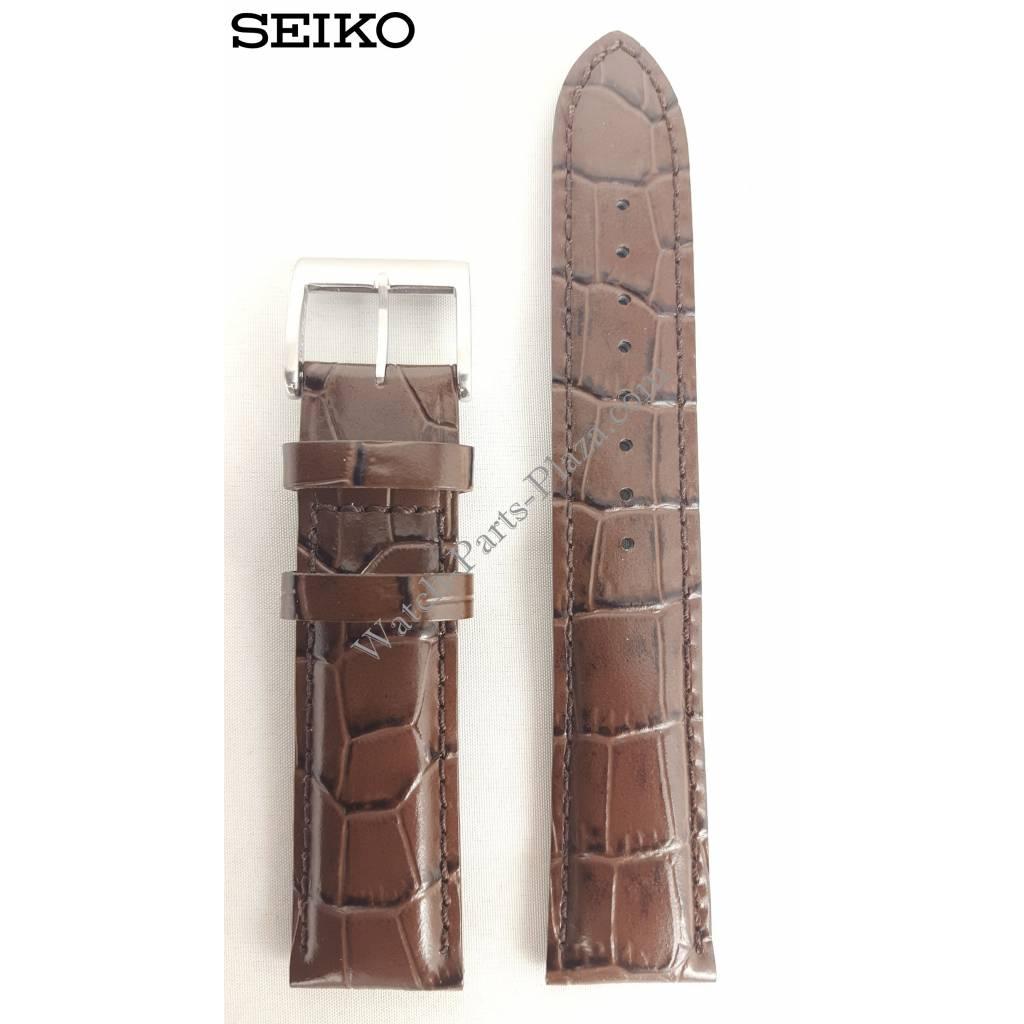 Seiko Alpinist DG26AB brown watch strap 20mm
