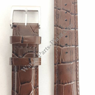 SEIKO ALPINIST BROWN LEATHER STRAP SEIKO DIASHOCK SARB017 Watch Band SARG005 - Watch Plaza