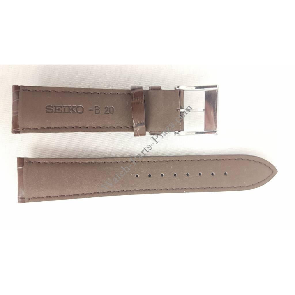 Seiko Alpinist DG26AB brown watch strap 20mm