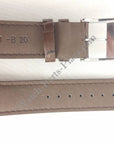 SEIKO ALPINIST BROWN LEATHER STRAP SEIKO DIASHOCK SARB017 Watch Band SARG005 - Watch Plaza