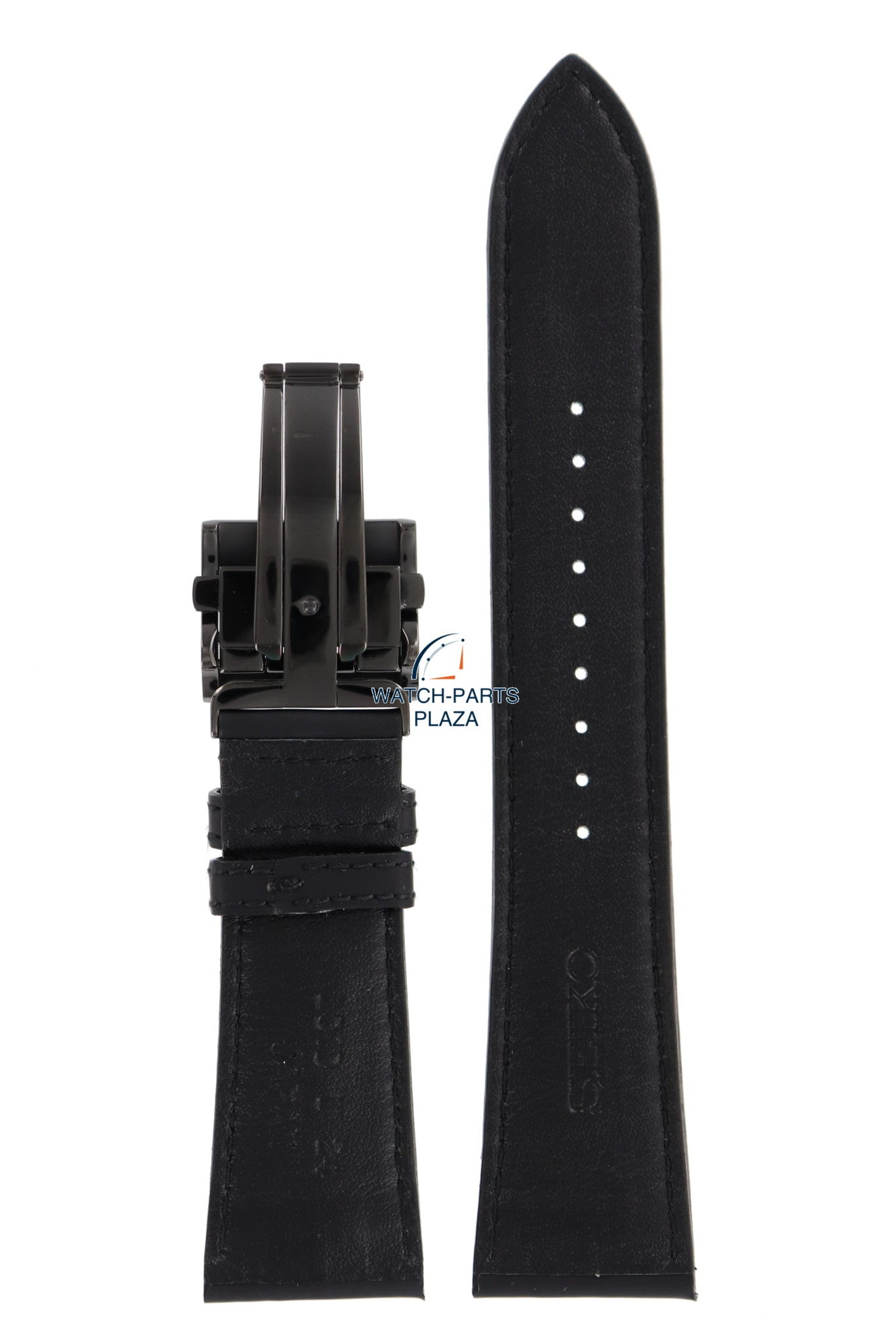 Seiko Ananta SAEC013 / SPB023J1 watch strap black leather 6R21 - 00F0 strap LO1D W 24 mm - Watch Plaza