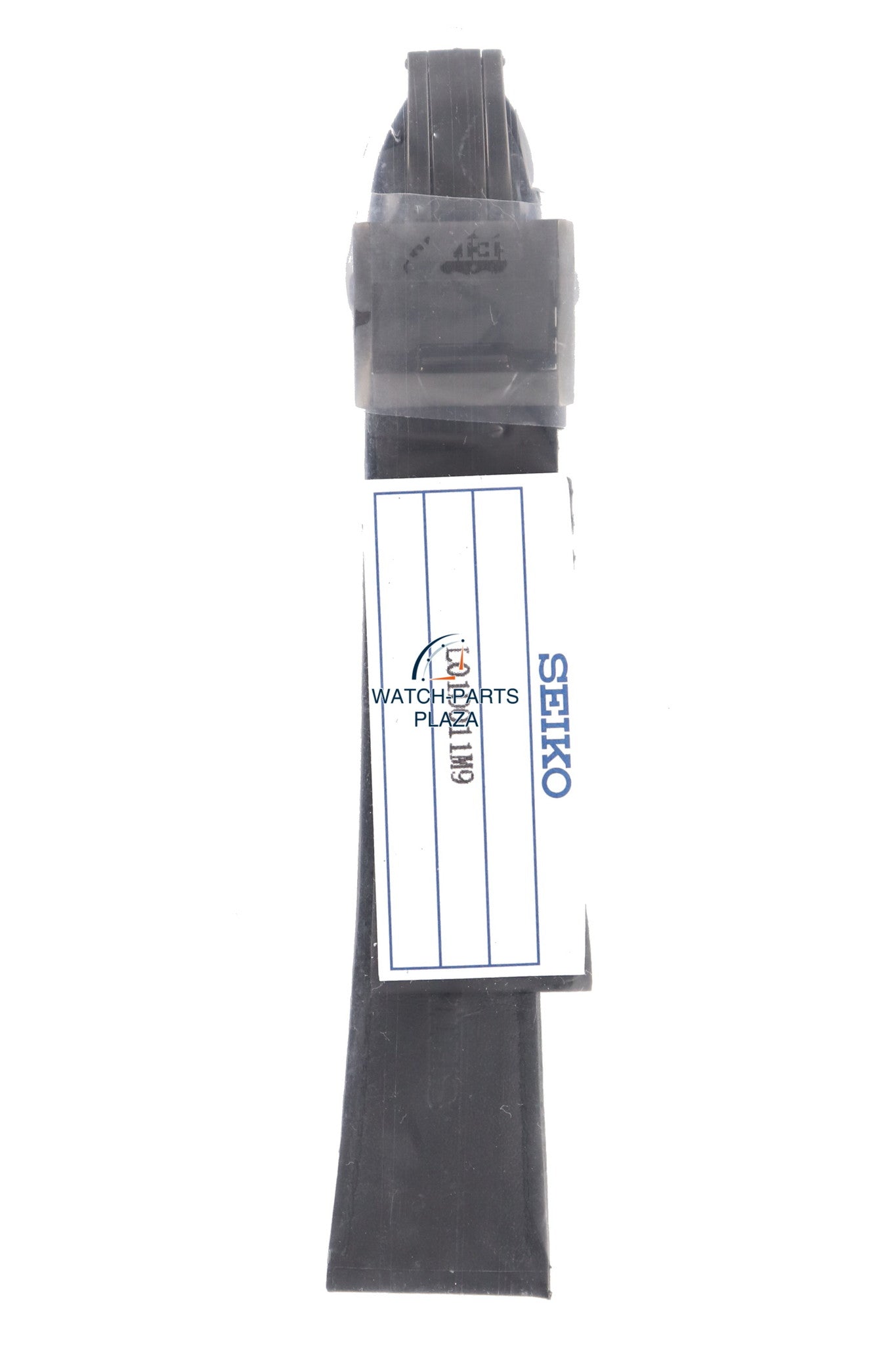 Seiko Ananta SAEC013 / SPB023J1 watch strap black leather 6R21 - 00F0 strap LO1D W 24 mm - Watch Plaza