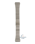 Seiko B1338S Watch band 6347 6000 grey stainless steel 20 mm - Moonphase - Watch Plaza