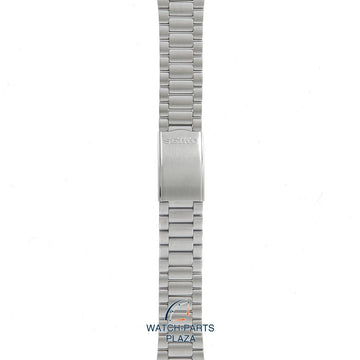 Seiko B1497S Watch band SCWG, SNX - 7009 & 7S26 grey stainless steel 19 mm - 5 - Watch Plaza