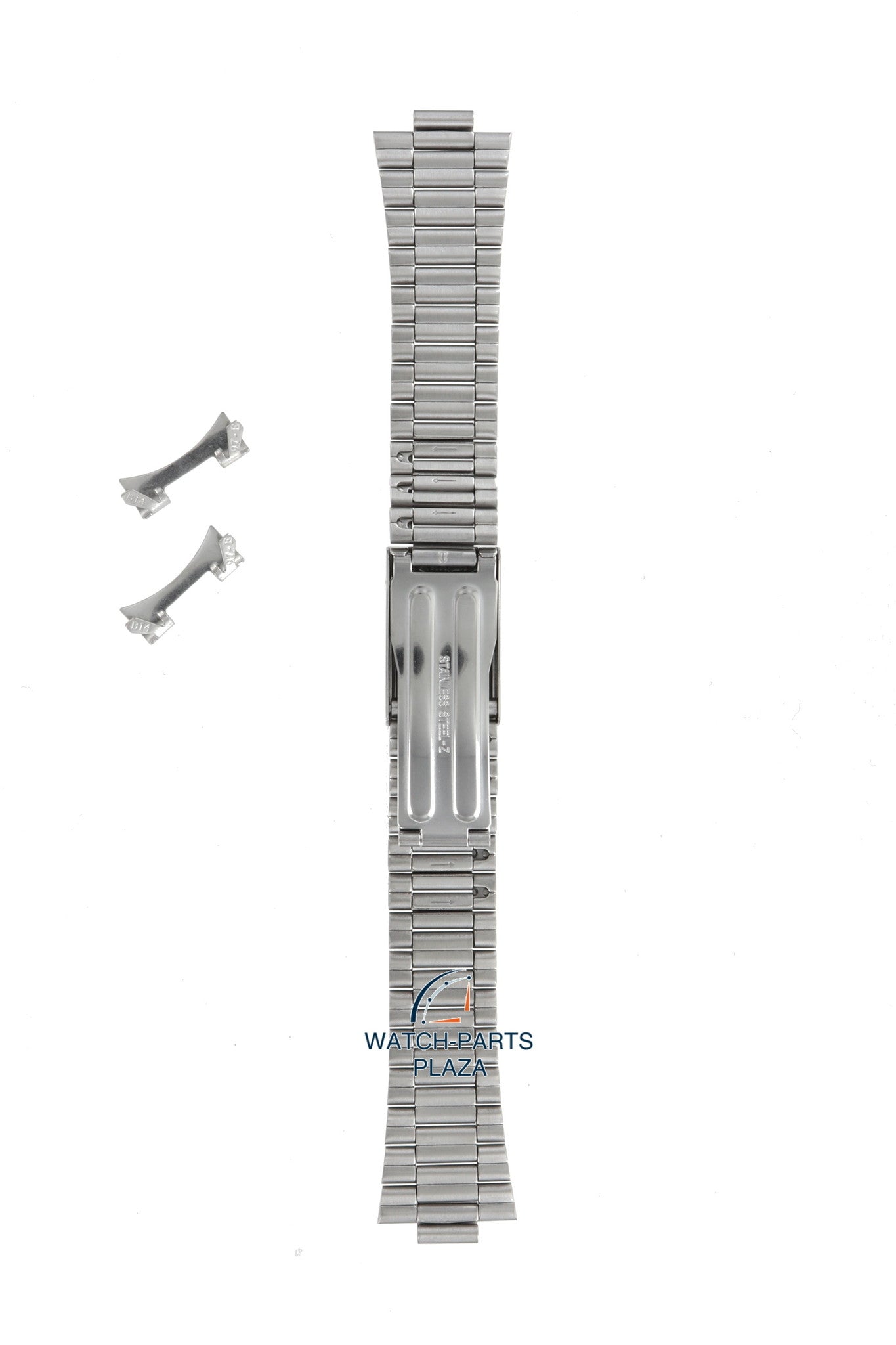 Seiko B1497S Watch band SCWG, SNX - 7009 & 7S26 grey stainless steel 19 mm - 5 - Watch Plaza