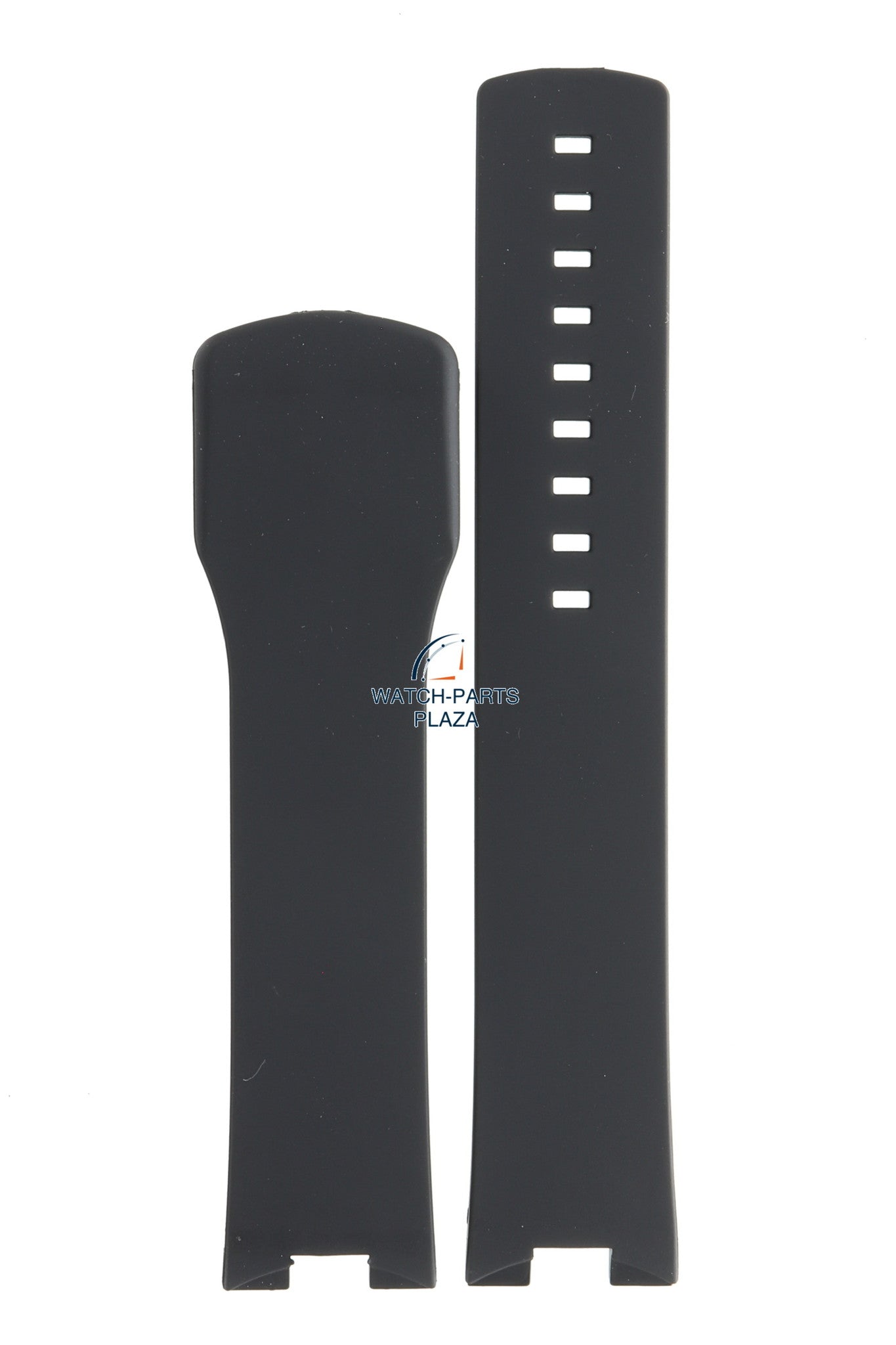 Seiko BAR692 Watch band SILAZ004 - VK67 black rubber / silicone 22 mm - Issey Miyake - Watch Plaza