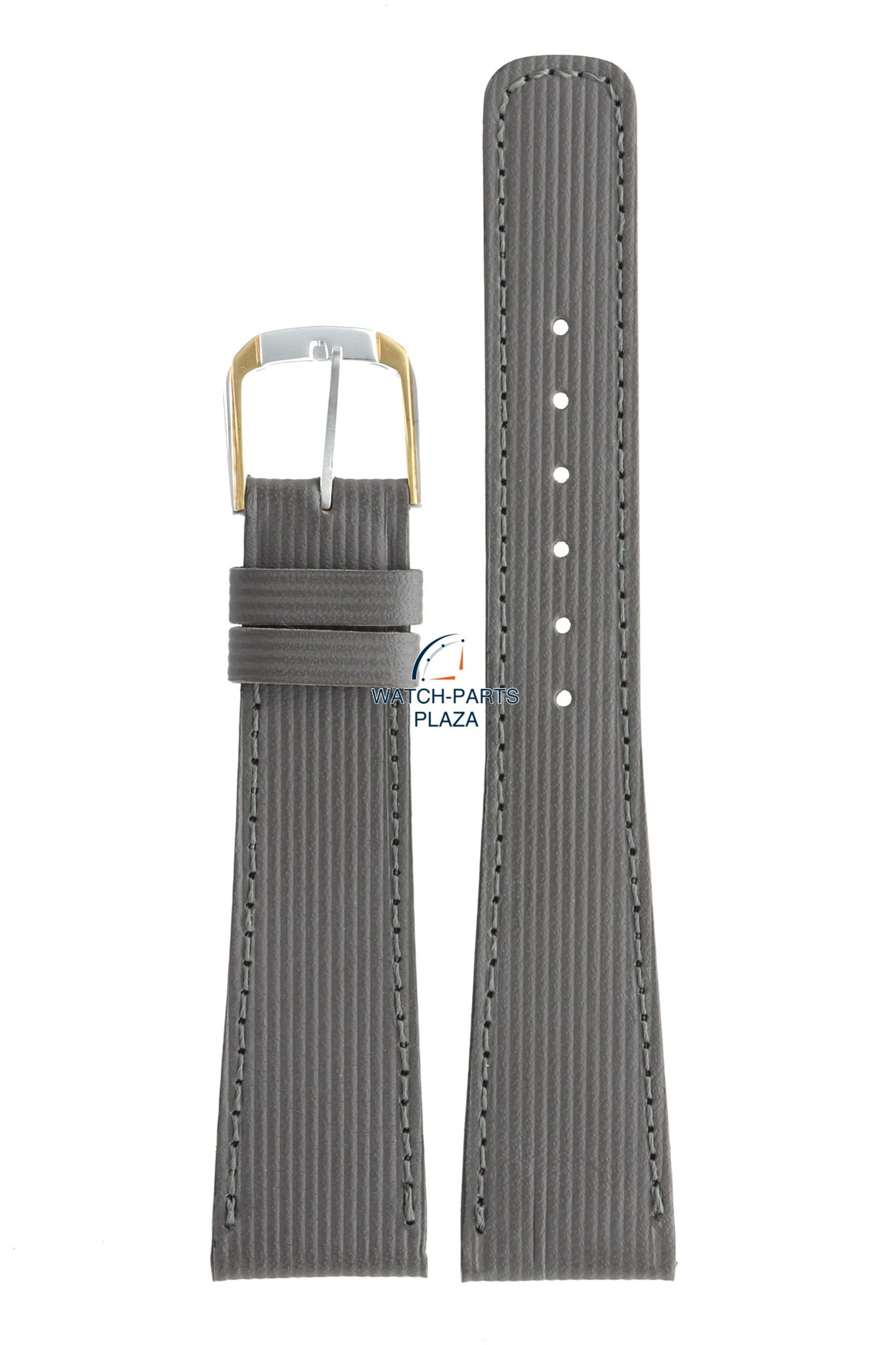 Seiko BRZ04C Watch band 7A48 7040 - SPV014 grey leather 20 mm - Moon Phase - Watch Plaza