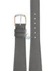 Seiko BRZ04C Watch band 7A48 7040 - SPV014 grey leather 20 mm - Moon Phase - Watch Plaza