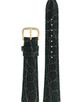 Seiko Calf - B 16 - 5M22 - 6B60 & 5M42 - 0B70 Watch Band 4E64KB Green Leather 16 mm - Watch Plaza