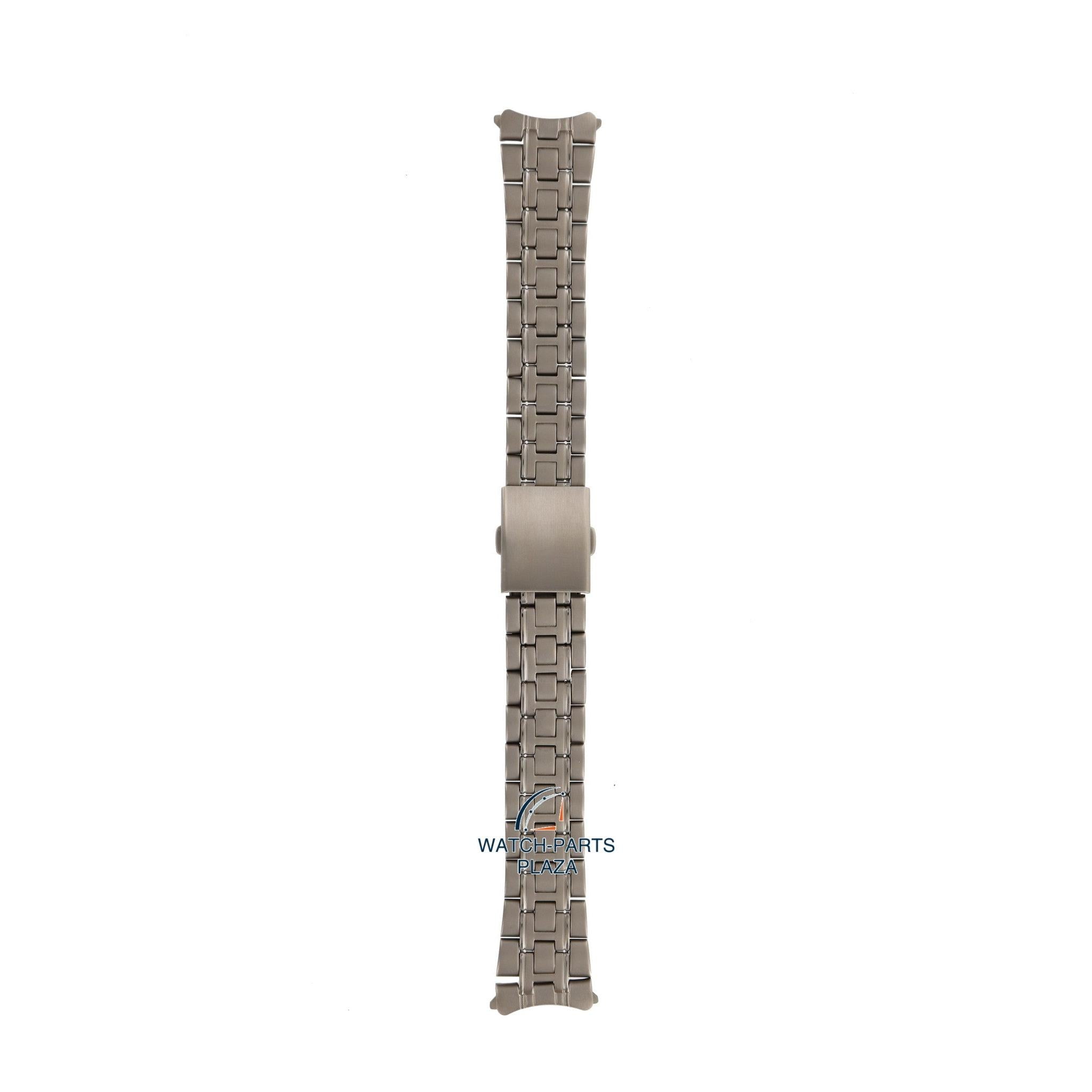 Seiko D0D3DB Watch band SBBP019 - 7T32 6G30 grey titanium 19 mm - Titanium - Watch Plaza