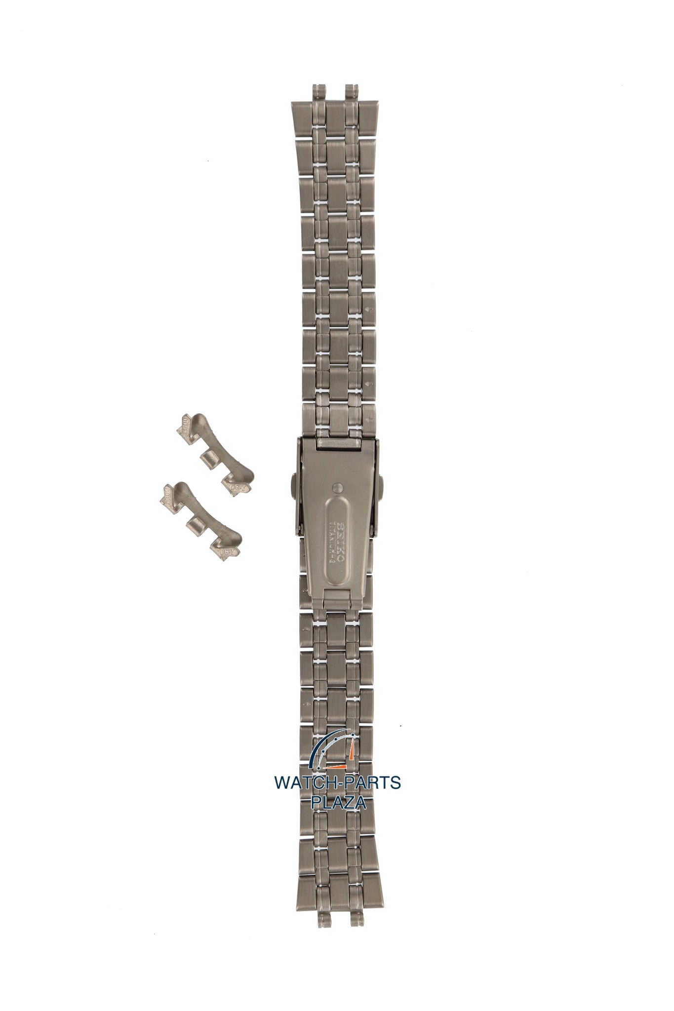 Seiko D0D3DB Watch band SBBP019 - 7T32 6G30 grey titanium 19 mm - Titanium - Watch Plaza