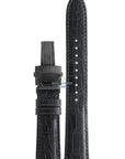 Seiko DA431DC Watch band S23617 & S23621 black leather 20 mm - Quartz Astron - Watch Plaza