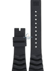 Seiko DE51DZ - 0N Watch band DH33 4A00, Y182, Y187 black rubber / silicone 22 mm - Digital - Watch Plaza